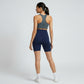 High Waist Maternity Bike Shorts with Over Belly Panel Stretch Activewear Workout Shorts
