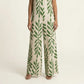 Sleeveless Printed Wide Leg Jumpsuit with Spaghetti Straps Relaxed Fit Flowy One Piece