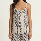 Sleeveless Printed Wide Leg Jumpsuit with Spaghetti Straps Relaxed Fit Flowy One Piece