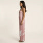 Sleeveless Tie Dye Wide Leg Jumpsuit with Spaghetti Straps Side Pockets Relaxed Fit