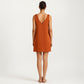 Sleeveless Sleep Dress with Pleated Front Detail Relaxed Fit Lightweight Nightgown