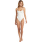 Cutout Back One Piece Swimsuit with Adjustable Straps