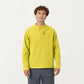 Men's Long Sleeve Quarter Zip Fleece Pullover with Mock Neck and Textured Waffle Knit Fabric