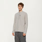 Men's Long Sleeve Quarter Zip Fleece Pullover with Mock Neck and Textured Waffle Knit Fabric