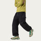 Men's Lightweight Cargo Pants with Drawstring Waist and Utility Pockets