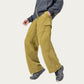 Men's Lightweight Cargo Pants with Drawstring Waist and Utility Pockets