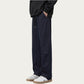 Men's Wide Leg Drawstring Pants with Relaxed Fit and Clean Seam Detailing