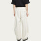Men's Wide Leg Drawstring Pants with Relaxed Fit and Soft Structured Fabric