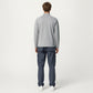 Men's Long Sleeve Quarter Zip Pullover with Mock Neck and Relaxed Athletic Fit