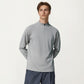 Men's Long Sleeve Quarter Zip Pullover with Mock Neck and Relaxed Athletic Fit