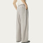 Men's Relaxed Wide Leg Pants with Elastic Waistband and Adjustable Drawstring
