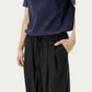 Men's Relaxed Wide Leg Pants with Elastic Waistband and Adjustable Drawstring