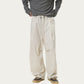 Men's Relaxed Fit Drawstring Pants with Elastic Waist and Straight Leg