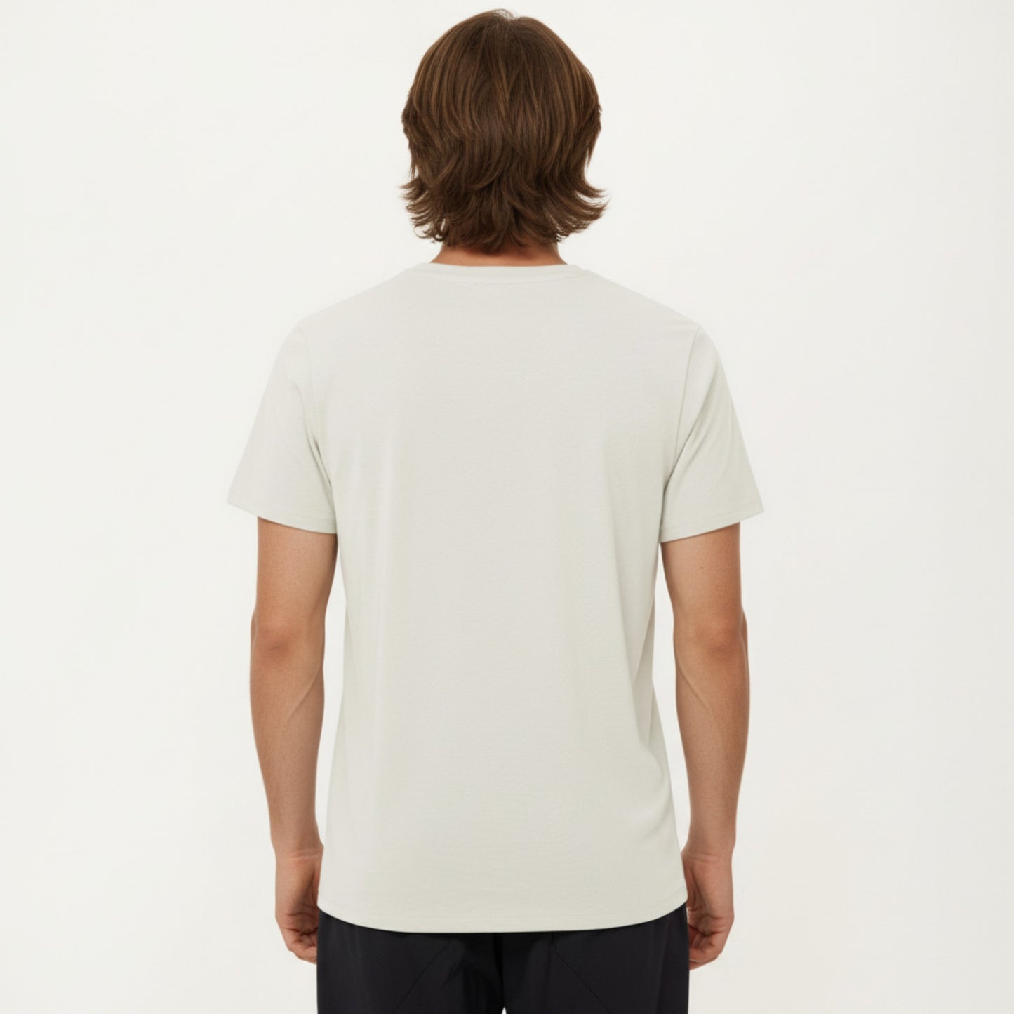 Men's Short Sleeve Performance Crewneck T-Shirt with Lightweight Stretch Fabric and Athletic Fit