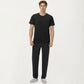 Men's Short Sleeve Performance Crewneck T-Shirt with Lightweight Stretch Fabric and Athletic Fit
