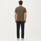 Men's Short Sleeve Performance Crewneck T-Shirt with Lightweight Stretch Fabric and Athletic Fit