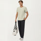 Men's Short Sleeve Performance T-Shirt with Chest Pocket and Lightweight Stretch Fabric