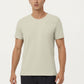 Men's Short Sleeve Performance T-Shirt with Chest Pocket and Lightweight Stretch Fabric