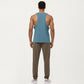 Men's Sleeveless Performance Tank Top with Lightweight Stretch and Athletic Fit