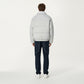 Men's Quilted Puffer Jacket with Stand Collar Snap Front and Ribbed Hem