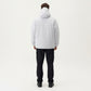 Men's Hooded Zip Front Jacket with Long Sleeves and Clean Panel Construction