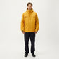 Men's Hooded Zip Front Jacket with Long Sleeves and Clean Panel Construction