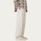 Men's Relaxed Fit Drawstring Pants with Elastic Waist and Straight Leg Silhouette