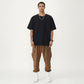 Men's Short Sleeve Crew Neck T Shirt with Relaxed Fit and Clean Minimal Silhouette