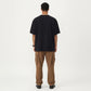 Men's Short Sleeve Crew Neck T Shirt with Relaxed Fit and Clean Minimal Silhouette