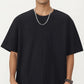 Men's Short Sleeve Crew Neck T Shirt with Relaxed Fit and Clean Minimal Silhouette