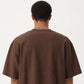 Men's Short Sleeve Crew Neck T Shirt with Relaxed Fit and Clean Minimal Silhouette