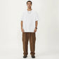 Men's Short Sleeve Crew Neck T Shirt with Relaxed Fit and Clean Minimal Silhouette