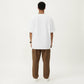 Men's Short Sleeve Crew Neck T Shirt with Relaxed Fit and Clean Minimal Silhouette