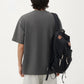 Men's Short Sleeve Crewneck T-Shirt with Exposed Seam Detailing and Relaxed Fit