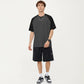 Men's Raglan Short Sleeve Crewneck T-Shirt with Contrast Sleeves