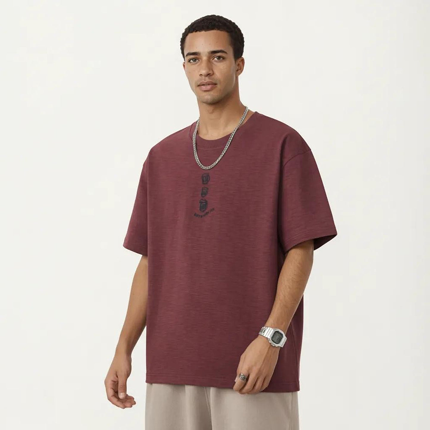 Men's Short Sleeve Graphic T-Shirt with Relaxed Fit