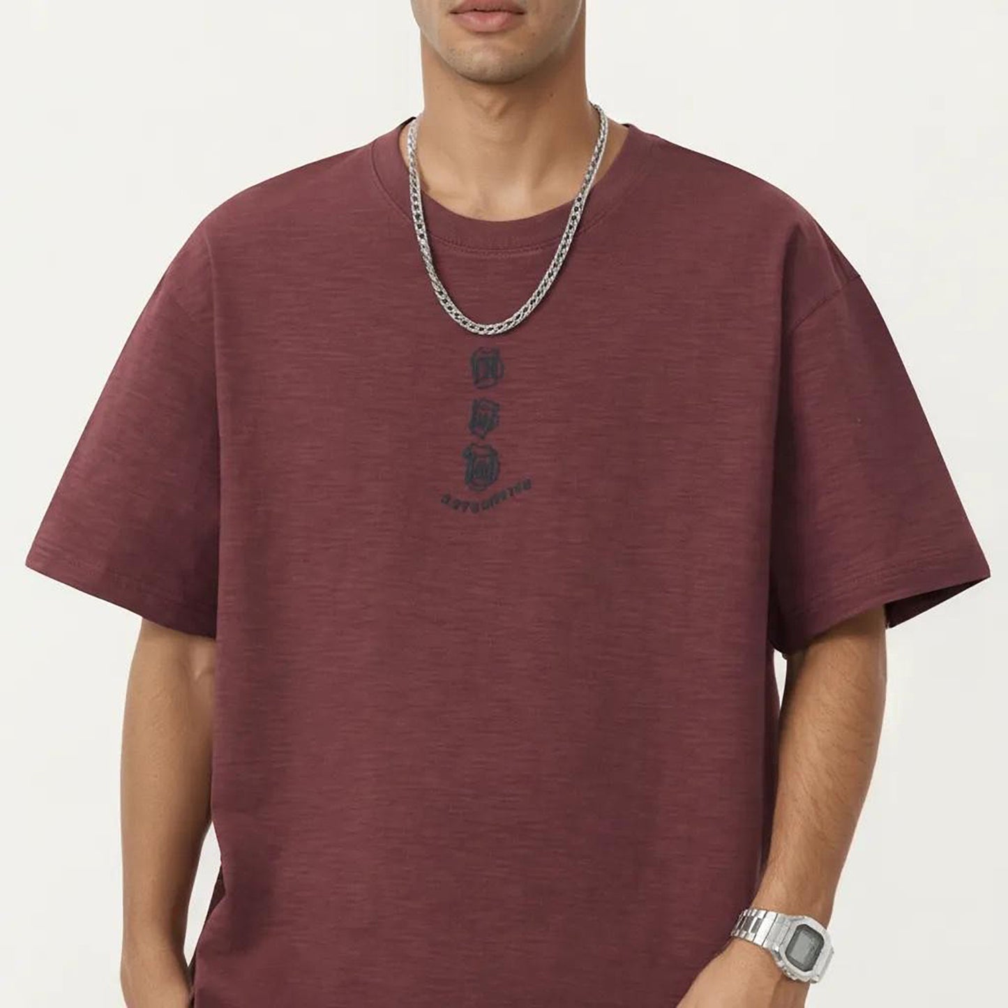 Men's Short Sleeve Graphic T-Shirt with Relaxed Fit