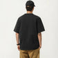 Men's Short Sleeve Henley T-Shirt with Button Placket