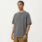 Men's Short Sleeve Henley T-Shirt with Button Placket