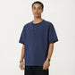 Men's Short Sleeve Henley T-Shirt with Button Placket