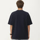 Men's Short Sleeve Graphic T-Shirt with Minimal Embroidered Details