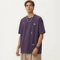 Men's Short Sleeve Graphic T-Shirt with Minimal Embroidered Details