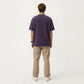 Men's Short Sleeve Graphic T-Shirt with Minimal Embroidered Details