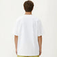 Men's Short Sleeve Graphic T-Shirt with Minimal Embroidered Details