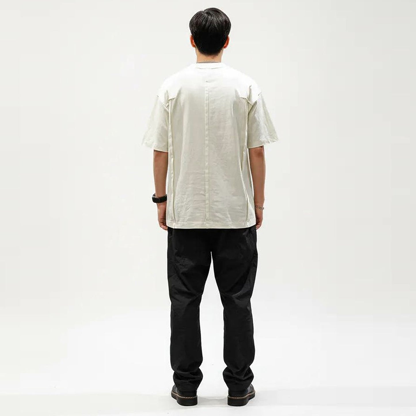Men's Short Sleeve Crew Neck Essential T-Shirt with Relaxed Fit