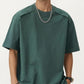 Men's Short Sleeve Crew Neck Essential T-Shirt with Relaxed Fit