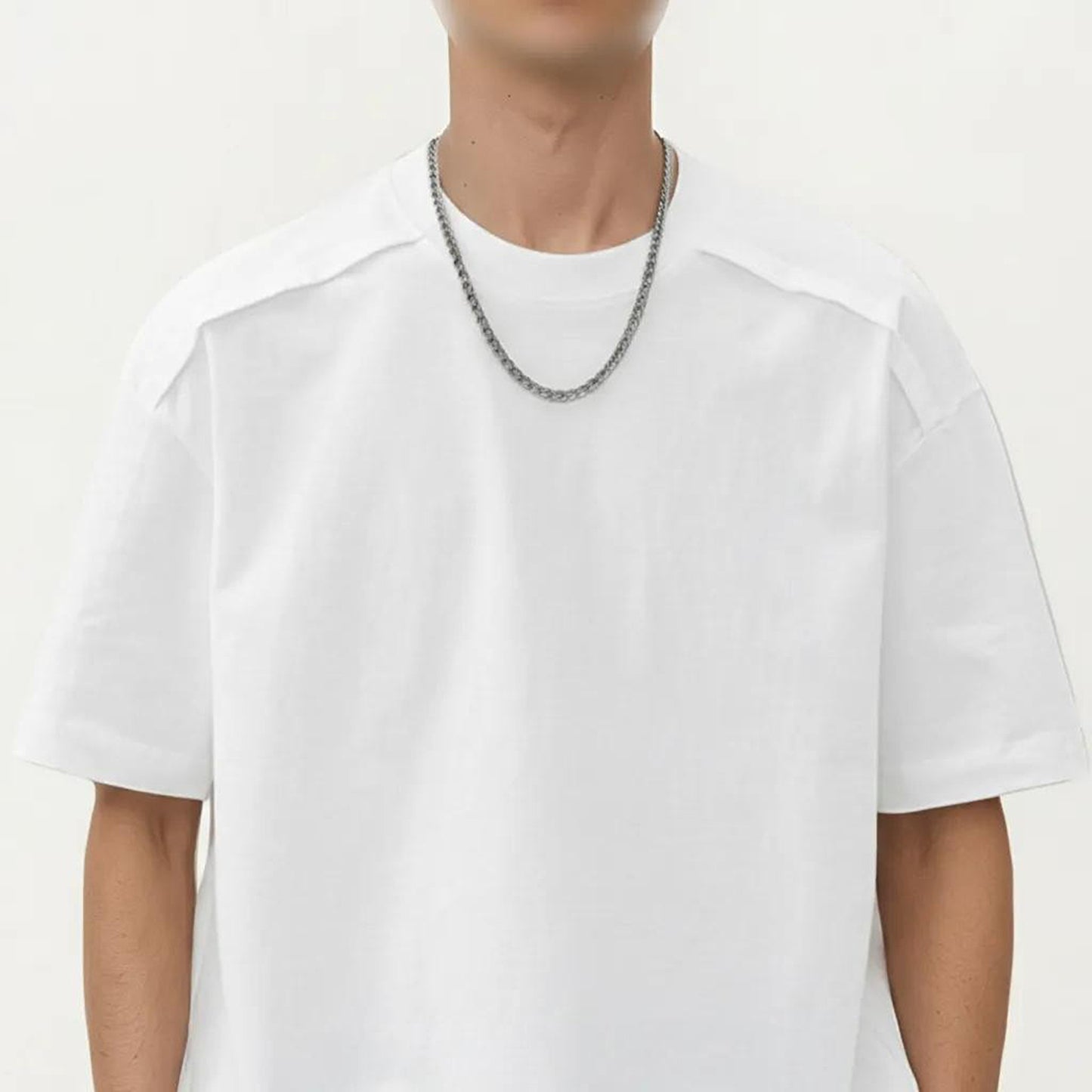 Men's Short Sleeve Crew Neck Essential T-Shirt with Relaxed Fit