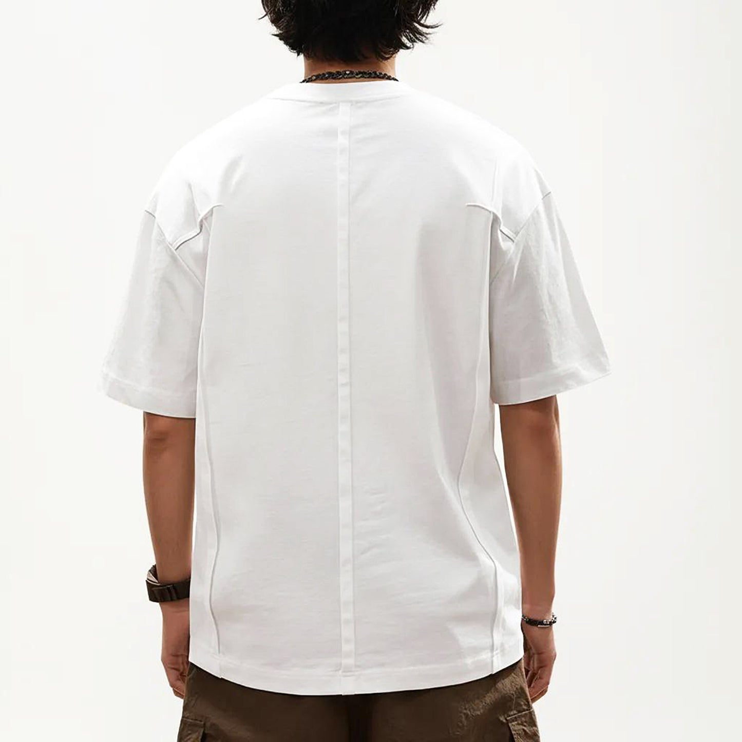 Men's Short Sleeve Crew Neck Essential T-Shirt with Relaxed Fit