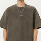 Men's Short Sleeve Crew Neck Graphic T-Shirt with Relaxed Fit