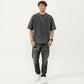 Men's Short Sleeve Crew Neck Graphic T-Shirt with Relaxed Fit